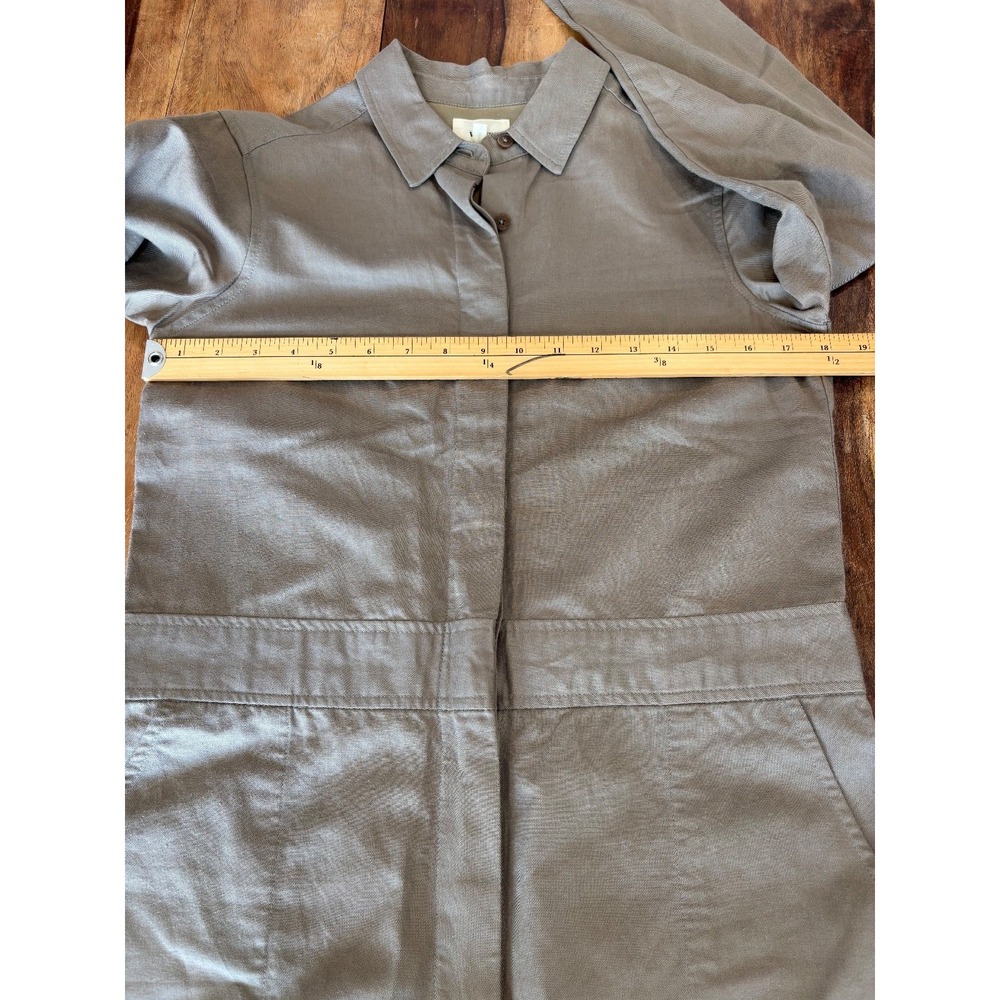 NWOT Aritzia Wilfred Free taupe long sleeve boiler suit jumpsuit womens' size 2 - Picture 6 of 12